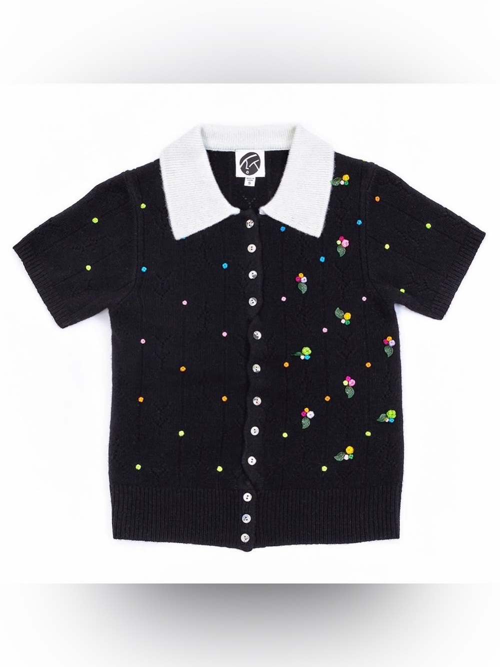 YanYan Rosie Short Sleeve Cardigan NWOT